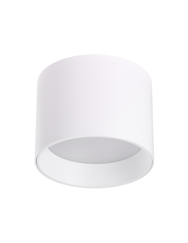 Round ceiling lamps - Azzardo ONTO WH White 1xGX53 Ceiling Lamp AZ6266 - product kolory-swiatla.pl 1