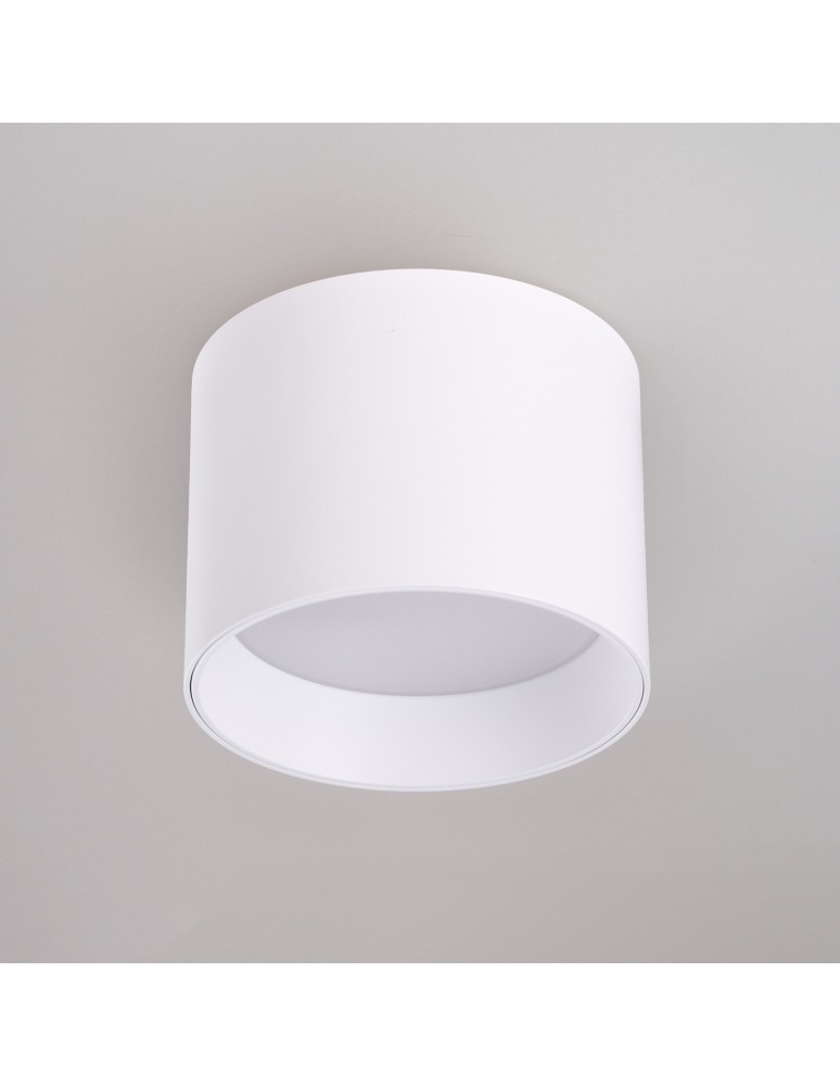 Round ceiling lamps - Azzardo ONTO WH White 1xGX53 Ceiling Lamp AZ6266 - product kolory-swiatla.pl 2