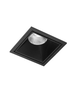 Azzardo OKOS 10W CCT SWITCH BK Black Matte/Transparent 1xLED Light Color Change Switch AZ5992