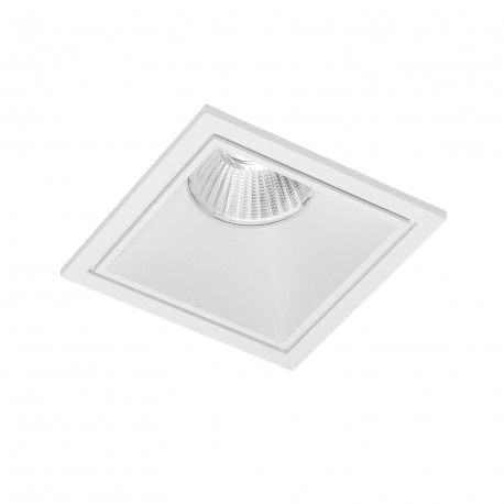 Azzardo OKOS 10W CCT SWITCH WH Biały/Transparentny 1xLED Przełącznik Zmiany Barwy Światła AZ5994