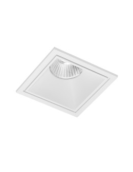 Azzardo OKOS 10W CCT SWITCH WH Biały/Transparentny 1xLED Przełącznik Zmiany Barwy Światła AZ5994