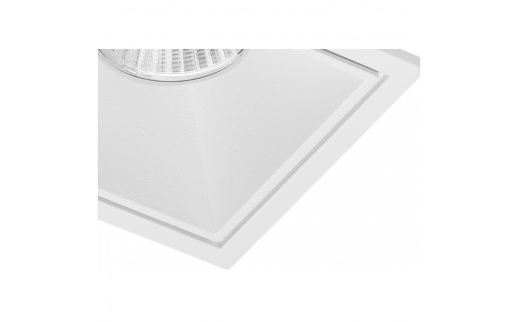 Azzardo OKOS 10W CCT SWITCH WH Biały/Transparentny 1xLED Przełącznik Zmiany Barwy Światła AZ5994