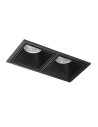 Azzardo OKOS 2 20W CCT SWITCH BK Black Matte/Transparent 1xLED Light Color Change Switch AZ5995