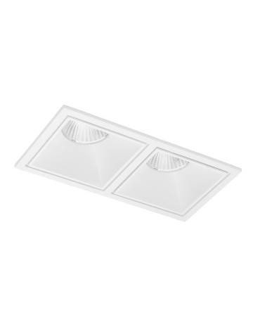 Azzardo OKOS 2 20W CCT SWITCH WH White/Transparent 1xLED Light Color Change Switch AZ5996