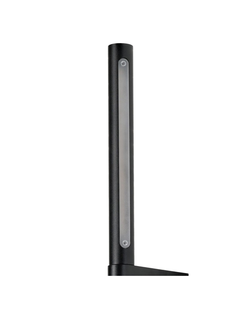 Wall lamps for bedrooms - Azzardo OLIMPIA WALL 2 BK Black 2xLED Reading wall lamp, 2 LED light sources Top swivel AZ5965 - product kolory-swiatla.pl 4