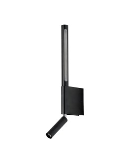 Azzardo OLIMPIA WALL 2 BK Black 2xLED Reading wall lamp, 2 LED light sources Top swivel AZ5965