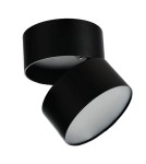 Spotlight ceiling lamps - Azzardo MONA 10W CCT SWITCH BK Black Matte 1xLED Surface-mounted Switched Light Color Change Switch AZ6035 - product 1