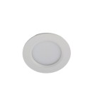 Flush-mounted hermetic lamps - Azzardo LUCID IP44 10W CCT SWITCH WH White/Milky White 1xLED Flush Mounted Hermetic Color Change Switch AZ6043 - product 1