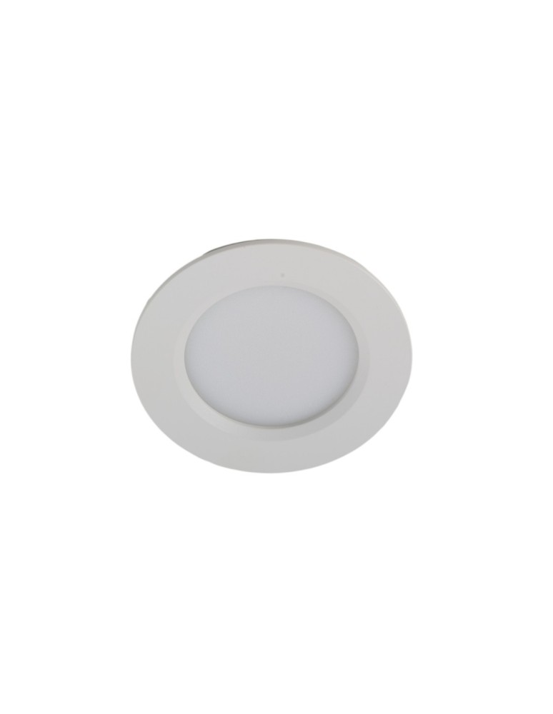 Flush-mounted hermetic lamps - Azzardo LUCID IP44 10W CCT SWITCH WH White/Milky White 1xLED Flush Mounted Hermetic Color Change Switch AZ6043 - product kolory-swiatla.pl 1