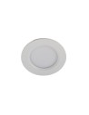 Azzardo LUCID IP44 10W CCT SWITCH WH Biały/Biały Mleczny 1xLED Podtynkowa Hermetyczna Przełącznik Zmiany Barwy AZ6043