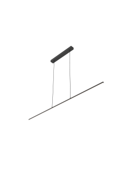 Azzardo MARLENE 120 3000K BK Czarny Mat 1xLED Wisząca nad Wyspę Biurko AZ6097