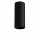 Azzardo LUCAS RIBBED TUBE 20 BK Czarny Mat Klosz Ryflowany Tuba do Skompletowania Lampy AZ6399