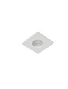 Azzardo KANT S IP44 WH White 1xGU10 Recessed Hermetic Square AZ6050.