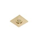 Flush-mounted hermetic lamps - Azzardo KANT S IP44 GO Gold 1xGU10 Recessed Hermetic Square AZ6051. - product 1