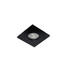 Flush-mounted hermetic lamps - Azzardo KANT S IP44 BK Black Mat 1xGU10 Recessed Hermetic Square AZ6049. - product 1