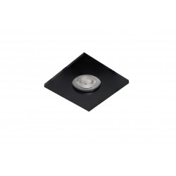 Azzardo KANT S IP44 BK Czarny Mat 1xGU10 Wpuszczana Hermetyczna Kwadratowa AZ6049