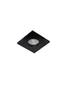 Azzardo KANT S IP44 BK Black Mat 1xGU10 Recessed Hermetic Square AZ6049.