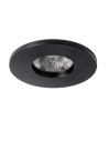 View Azzardo KANT R IP44 BK Black Mat 1xGU10 Recessed Hermetic Round AZ6046.