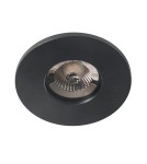Flush-mounted hermetic lamps - Azzardo KANT R IP44 BK Black Mat 1xGU10 Recessed Hermetic Round AZ6046. - product 2