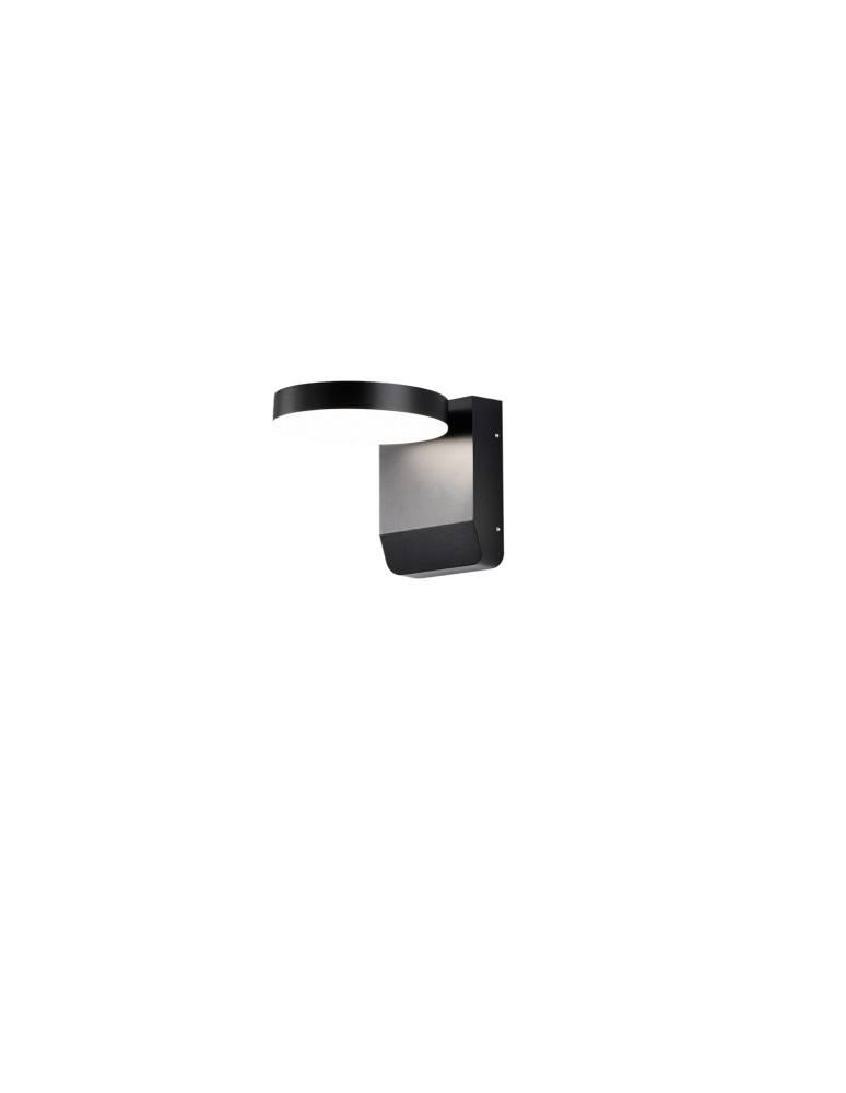 Outdoor wall lamps - Azzardo IVER IP54 3000K DGR Dark Grey 1xLED Outdoor Wall lamp AZ5703. - product kolory-swiatla.pl 3