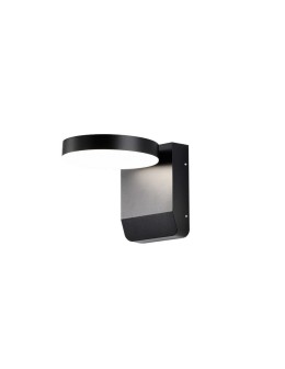 Azzardo IVER IP54 3000K DGR Dark Grey 1xLED Outdoor Wall lamp AZ5703.