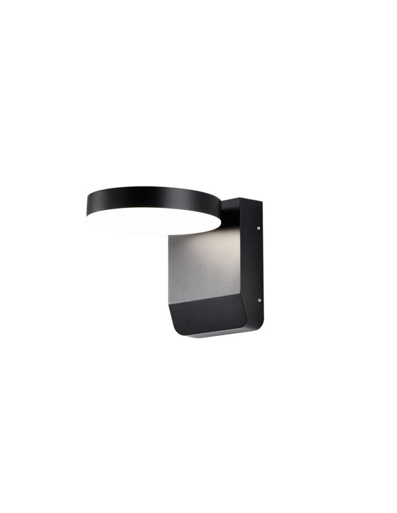 Outdoor wall lamps - Azzardo IVER IP54 4000K DGR Dark Grey 1xLED Outdoor Wall lamp AZ5704. - product kolory-swiatla.pl 1