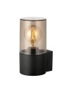 Azzardo HAGER 1 WALL IP54 BK Black/Smoke 1xE27 Outdoor Wall lamp AZ5863.