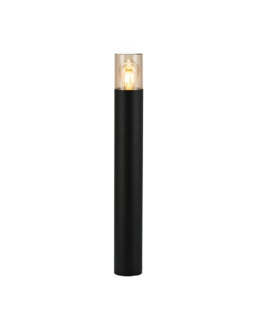 Azzardo HAGER 50 IP54 BK Black/Smoky 1xE27 Pillar 50cm AZ5865