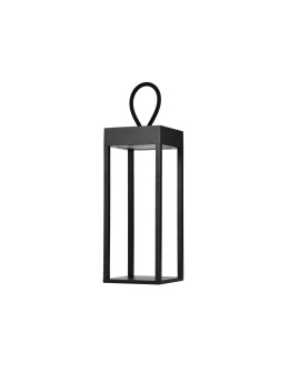 Azzardo HEDDA IP54 BK Czarny Mat 1xLED Zewnętrzna Przenośna Ładowana USB Ściemniana AZ5700