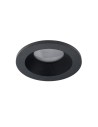 View Azzardo GLARE IP 65 BK Black Mat 1xGU10 Flush Mounted Hermetic AZ6113.