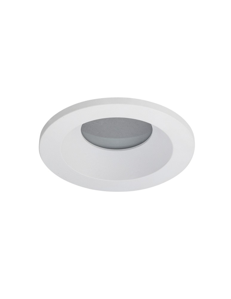 Flush-mounted hermetic lamps - Azzardo GLARE IP 65 WH White 1xGU10 Flush Mounted Hermetic AZ6112 - product kolory-swiatla.pl 1