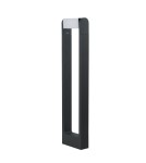 Standing garden lamps - Azzardo FRAME 70 V.2 DGR Dark Grey 1xLED Outdoor Pole 70cm AZ6318 - product 1