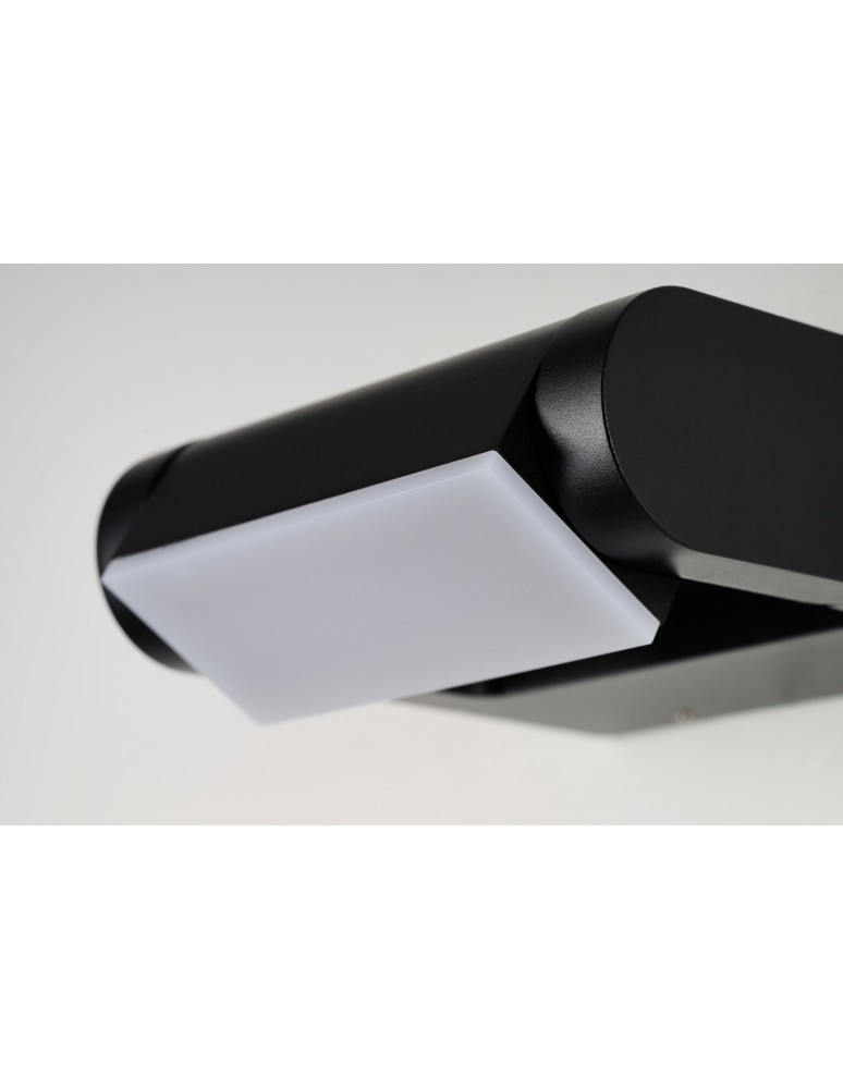 Outdoor wall lamps - Azzardo FRAME WALL V.2 BK Black 1xLED Outdoor Wall Mount AZ6321. - product kolory-swiatla.pl 2