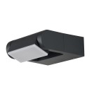 Outdoor wall lamps - Azzardo FRAME WALL V.2 DGR Dark Grey 1xLED Outdoor Wall Mount AZ6322. - product 1
