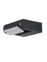 View Azzardo FRAME WALL V.2 DGR Dark Grey 1xLED Outdoor Wall Mount AZ6322.
