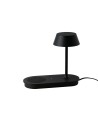 Azzardo FINO TABLE DIMM NFC CHARGER BK Black Mat 1xLED Table Top with Inductive Charger and USB Receptacle Dimmable AZ5913