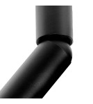 Lamps for 3-phase busbars - Azzardo FOCUS TRACK 3LINE DIMM BK Black Matte 1xLED Spotlight for 3-phase busbar Dimmable option AZ6083 - product 3