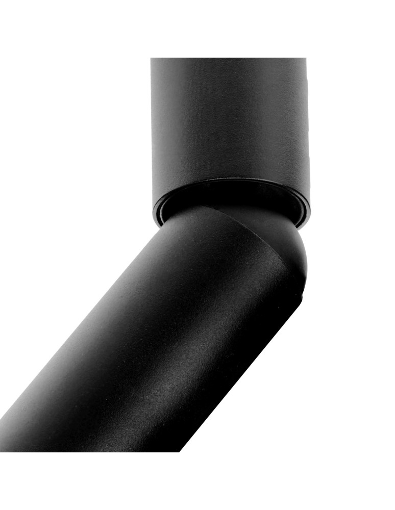 Lamps for 3-phase busbars - Azzardo FOCUS TRACK 3LINE DIMM BK Black Matte 1xLED Spotlight for 3-phase busbar Dimmable option AZ6083 - product kolory-swiatla.pl 3