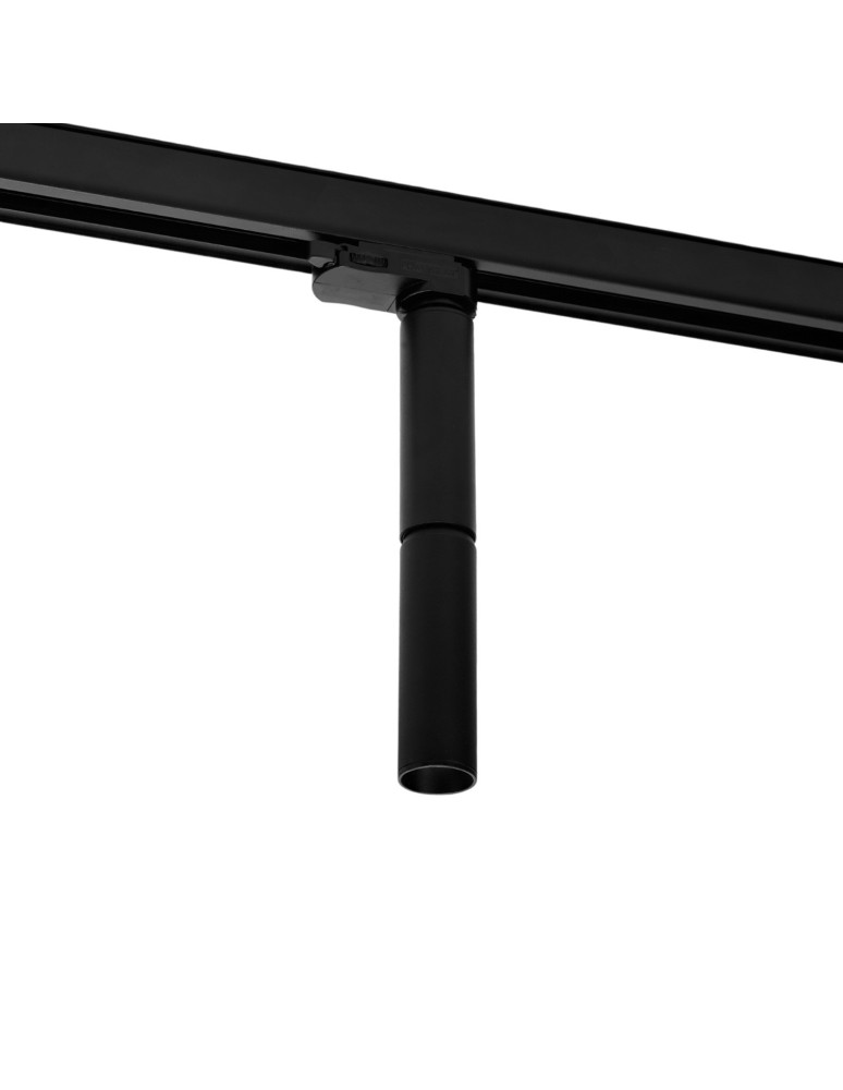Lamps for 3-phase busbars - Azzardo FOCUS TRACK 3LINE DIMM BK Black Matte 1xLED Spotlight for 3-phase busbar Dimmable option AZ6083 - product kolory-swiatla.pl 2