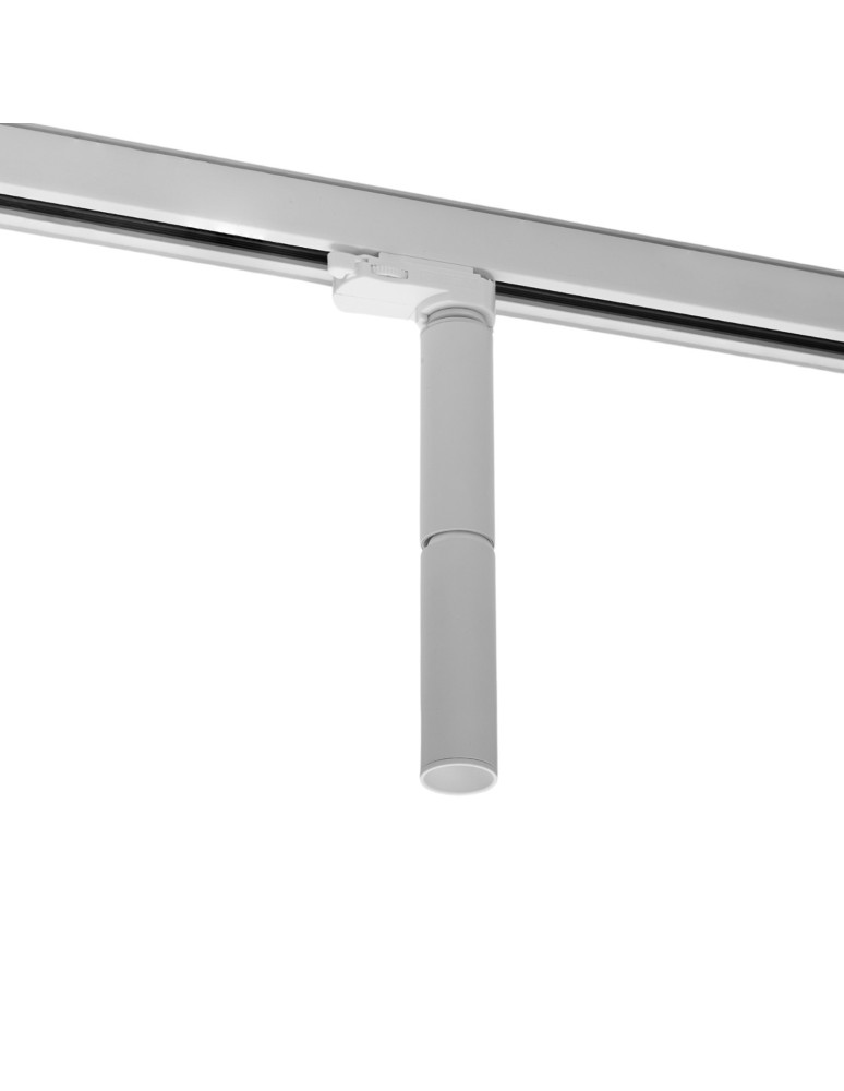Lamps for 3-phase busbars - Azzardo FOCUS TRACK 3LINE DIMM WH White 1xLED Spotlight for 3-phase busbar Dimming option AZ6082 - product kolory-swiatla.pl 2