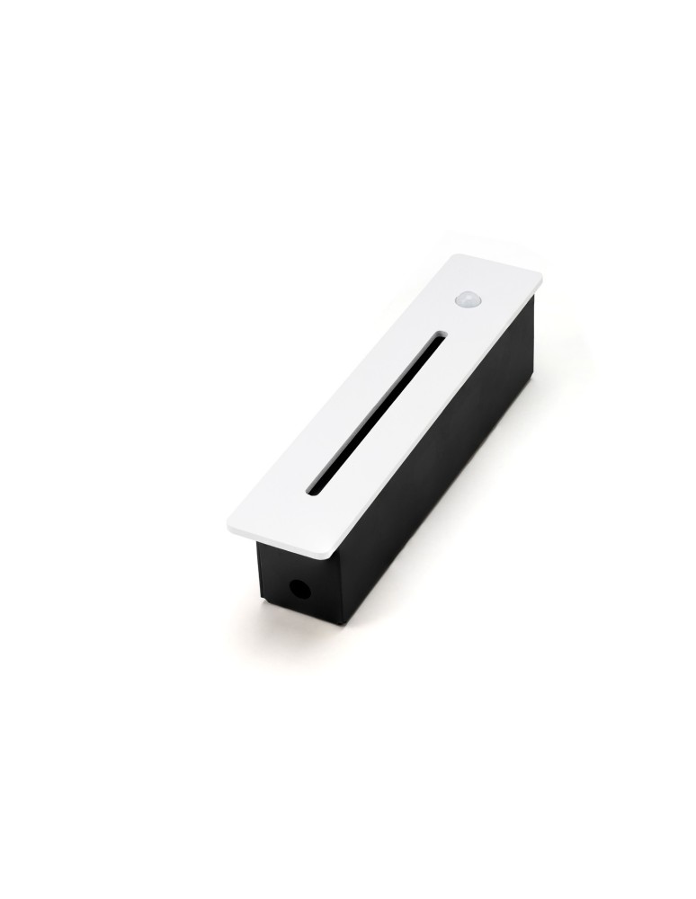 Luminaires to be built into the wall - Azzardo ERIN IP54 SENSOR WH White 1xLED Outdoor Recessed Wall Mount with Sensor AZ6079 - product kolory-swiatla.pl 1