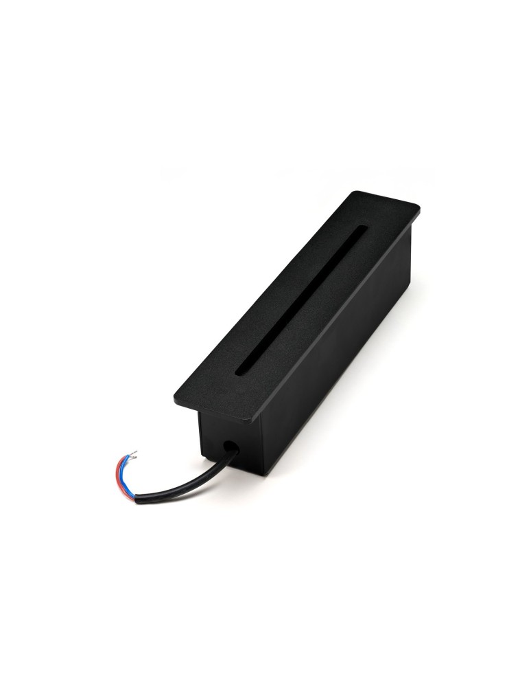 Luminaires to be built into the wall - Azzardo ERIN IP54 BK Black Matte 1xLED Outdoor Recessed Wall Mount AZ6080 - product kolory-swiatla.pl 2