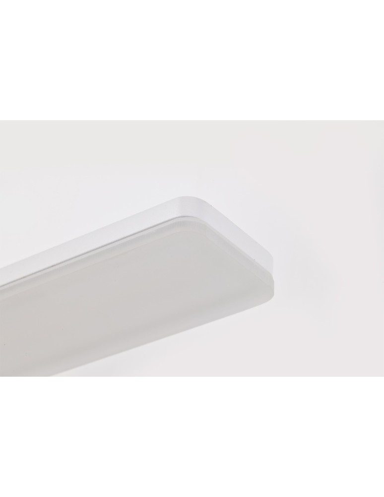 Bathroom wall lamps - Azzardo EPSILON 90 3000K WH White 1xLED Bathroom wall lamp IP46 AZ5694 - product kolory-swiatla.pl 3