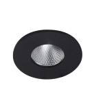 Flush-mounted hermetic lamps - Azzardo CLEAN R IP44 7W CCT SWITCH BK Black Matte/Transparent 1xLED Flush Mounted Hermetic Color Change Switch AZ5986 - product 1