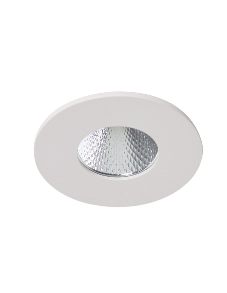 Flush-mounted hermetic lamps - Azzardo CLEAN R IP44 7W CCT SWITCH GO White/Transparent 1xLED Flush Mounted Hermetic Color Change Switch AZ5987 - product kolory-swiatla.pl 1