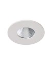 Azzardo CLEAN R IP44 7W CCT SWITCH GO Biały/Transparentny 1xLED Podtynkowa Hermetyczna Przełącznik Zmiany Barwy AZ5987