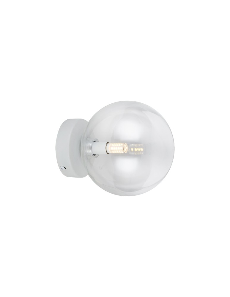 Wall lamps spheres - Azzardo BUBBLES Lamp Frame without Shades Wall lamp 1 WH White 1xG9 AZ5882 - product kolory-swiatla.pl 1