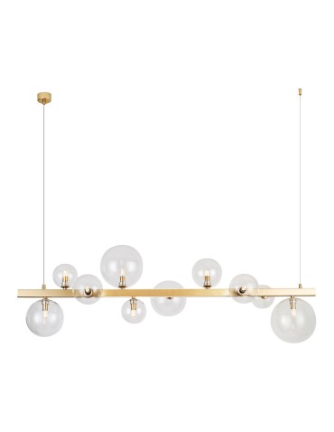 Azzardo BUBBLES Stelaż Lampy bez Kloszy Linia 10 GO Złoty Mat 10xG9 AZ5868 - produkt 2