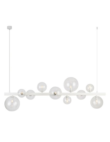Azzardo BUBBLES Lamp Frame without Shades Line 10 WH White 10xG9 AZ5867 - product 2