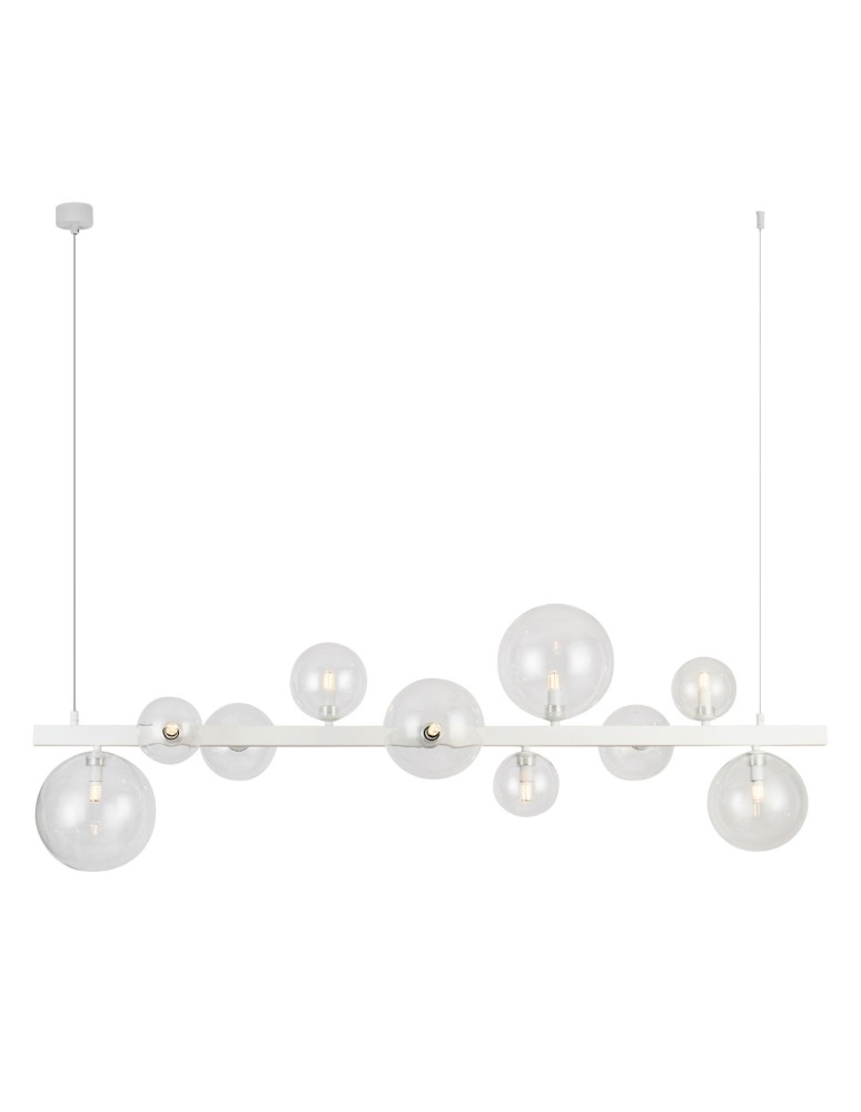 Azzardo BUBBLES Stelaż Lampy bez Kloszy Linia 10 WH Biały 10xG9 AZ5867